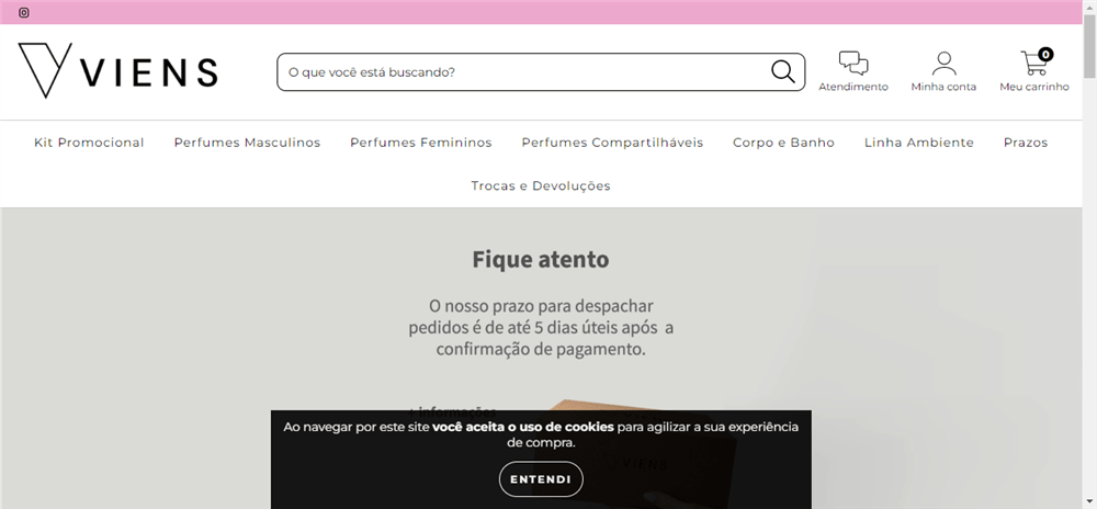 A loja Loja Online de Viens Perfumes é confável? ✔️ Tudo sobre a Loja Loja Online de Viens Perfumes!