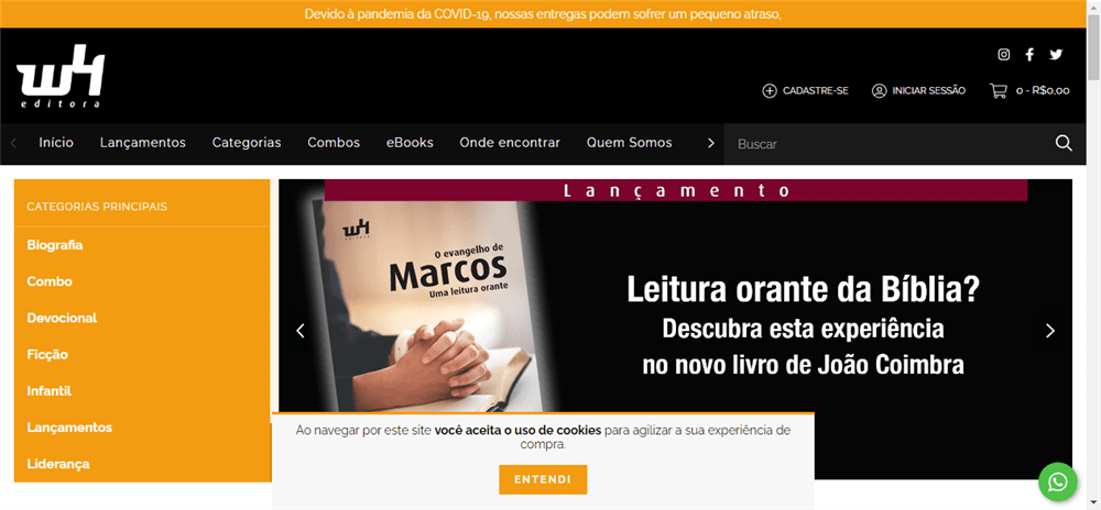 A loja Loja Online de W4 Editora é confável? ✔️ Tudo sobre a Loja Loja Online de W4 Editora!