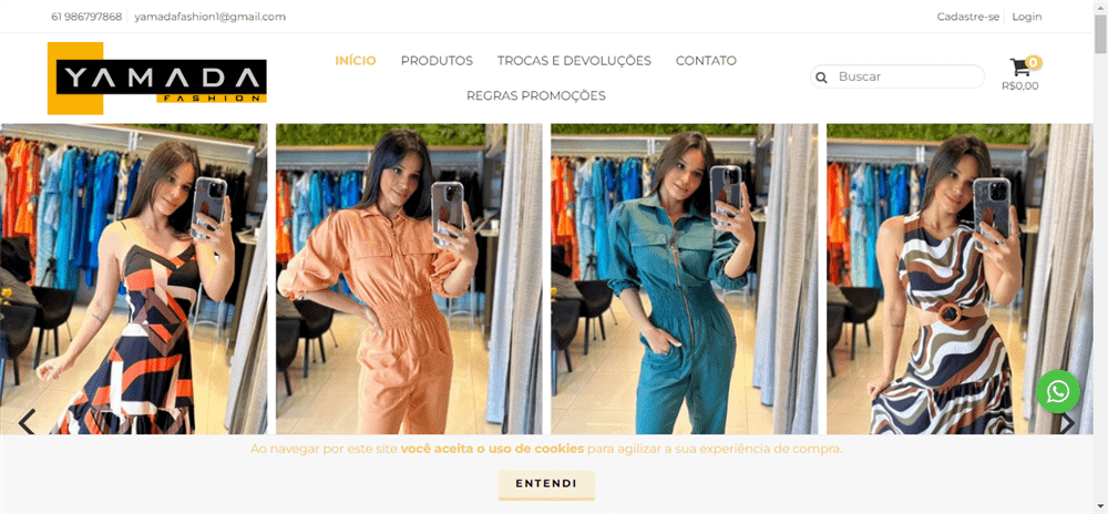 A loja Loja Online de Yamada Fashion é confável? ✔️ Tudo sobre a Loja Loja Online de Yamada Fashion!
