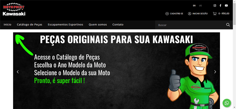 A loja Loja Peças Kawasaki, as Peças Originais que Sua Moto Merece é confável? ✔️ Tudo sobre a Loja Loja Peças Kawasaki, as Peças Originais que Sua Moto Merece!