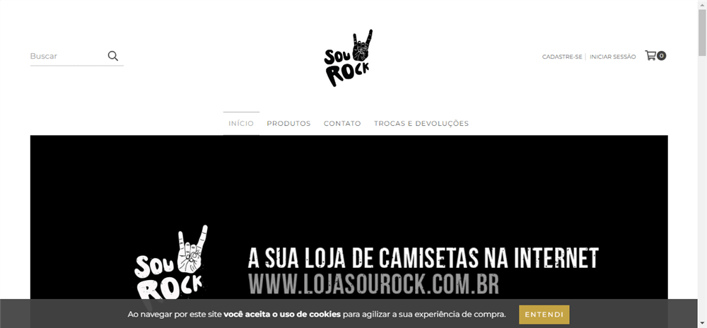 A loja Loja Sou Rock é confável? ✔️ Tudo sobre a Loja Loja Sou Rock!