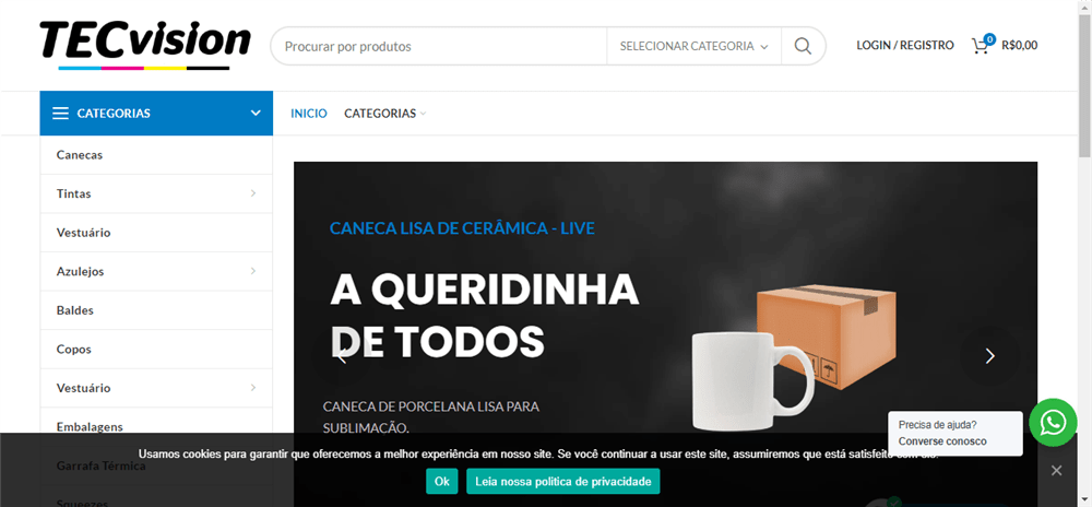 A loja Loja TecVision é confável? ✔️ Tudo sobre a Loja Loja TecVision!