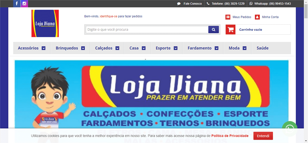 A loja Loja Viana é confável? ✔️ Tudo sobre a Loja Loja Viana!