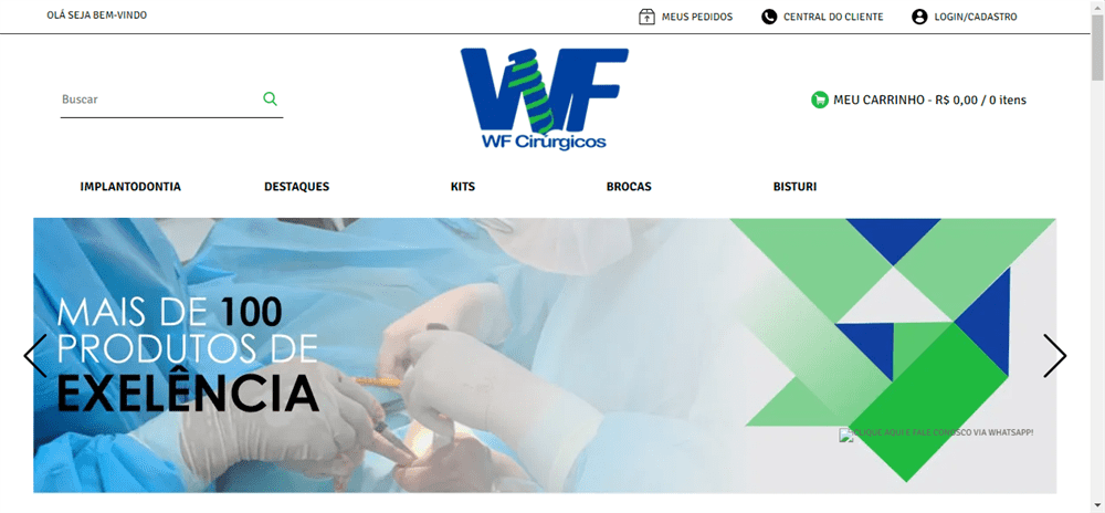 A loja Loja WF Cirurgicos é confável? ✔️ Tudo sobre a Loja Loja WF Cirurgicos!