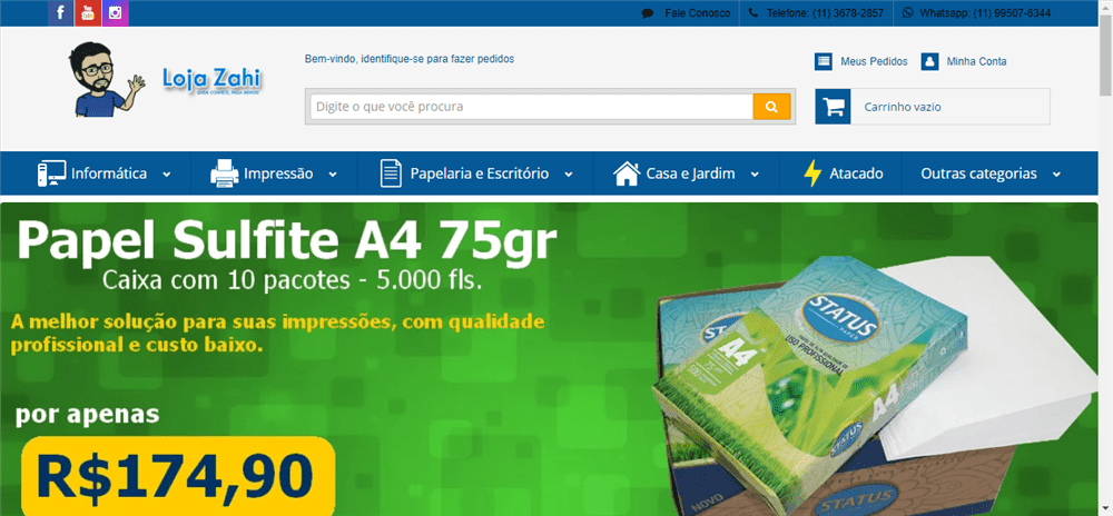 A loja Loja Zahi é confável? ✔️ Tudo sobre a Loja Loja Zahi!