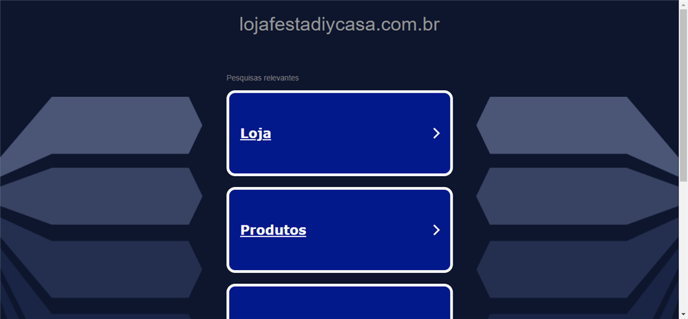 A loja Lojafestadiycasa.com.br&nbsp é confável? ✔️ Tudo sobre a Loja Lojafestadiycasa.com.br&nbsp!