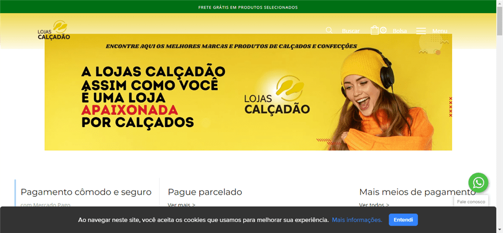 A loja Lojas Calçadão é confável? ✔️ Tudo sobre a Loja Lojas Calçadão!