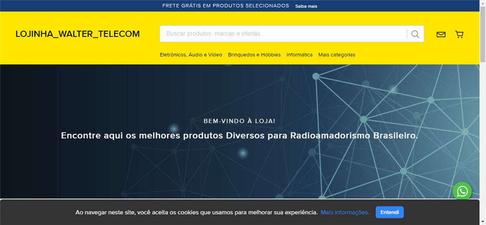 A loja Lojinha_walter_telecom é confável? ✔️ Tudo sobre a Loja Lojinha_walter_telecom!