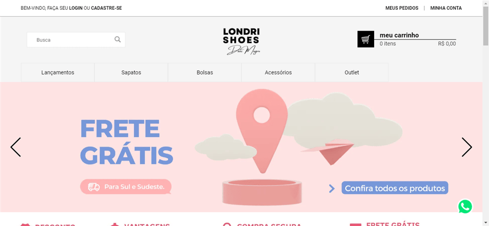 A loja Londri Shoes Comercio de Calcados Ltda é confável? ✔️ Tudo sobre a Loja Londri Shoes Comercio de Calcados Ltda!