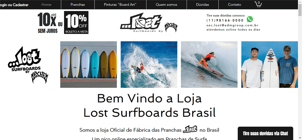 A loja Lost Surfboards Br é confável? ✔️ Tudo sobre a Loja Lost Surfboards Br!