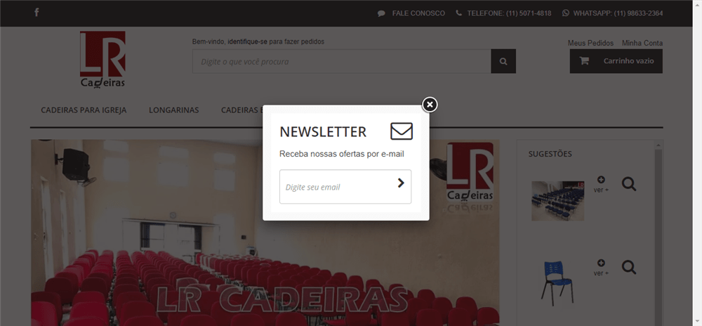 A loja LR Cadeiras para Igreja é confável? ✔️ Tudo sobre a Loja LR Cadeiras para Igreja!