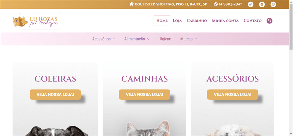 A loja Lu Roza's Pet Boutique é confável? ✔️ Tudo sobre a Loja Lu Roza's Pet Boutique!