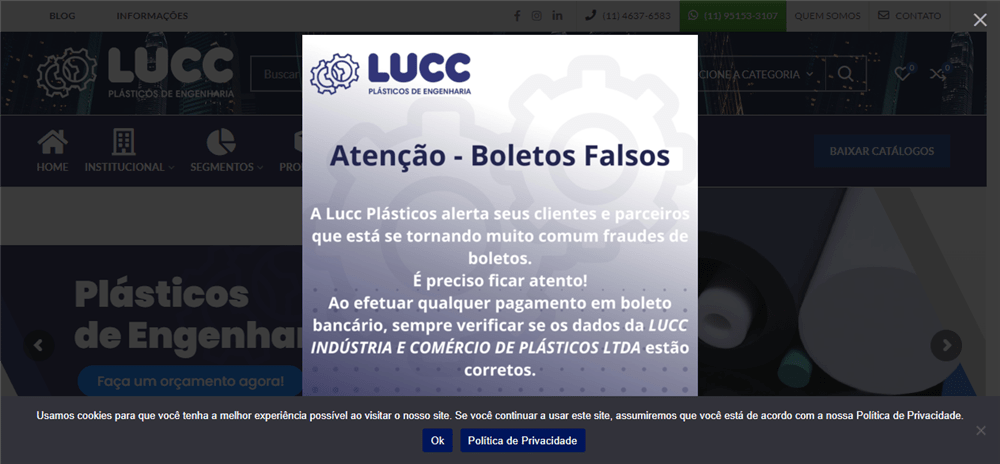 A loja Lucc Plásticos é confável? ✔️ Tudo sobre a Loja Lucc Plásticos!