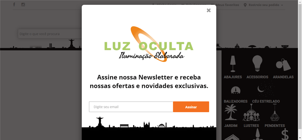 A loja Luz Oculta Iluminação Elaborada é confável? ✔️ Tudo sobre a Loja Luz Oculta Iluminação Elaborada!