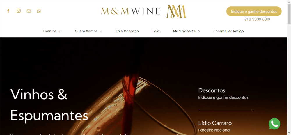 A loja • M&M Wine é confável? ✔️ Tudo sobre a Loja • M&M Wine!