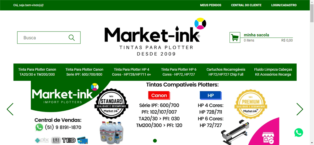 A loja Market-Ink Tintas para Plotter é confável? ✔️ Tudo sobre a Loja Market-Ink Tintas para Plotter!