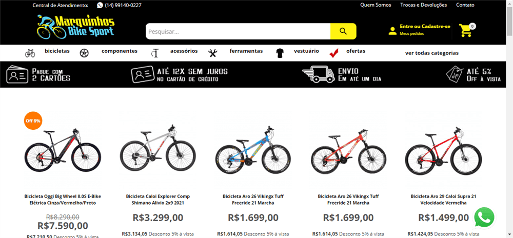 A loja Marquinhos Bike Sports é confável? ✔️ Tudo sobre a Loja Marquinhos Bike Sports!