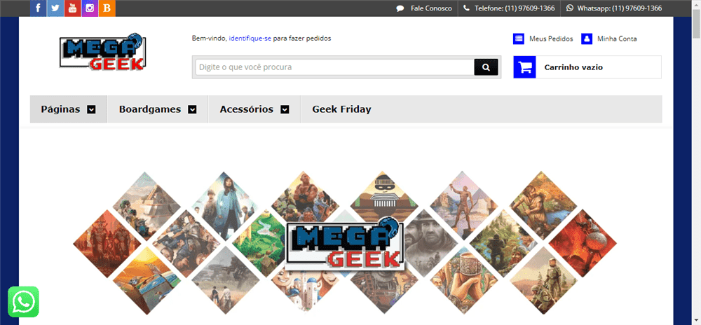 A loja Mega Geek Boardgames é confável? ✔️ Tudo sobre a Loja Mega Geek Boardgames!