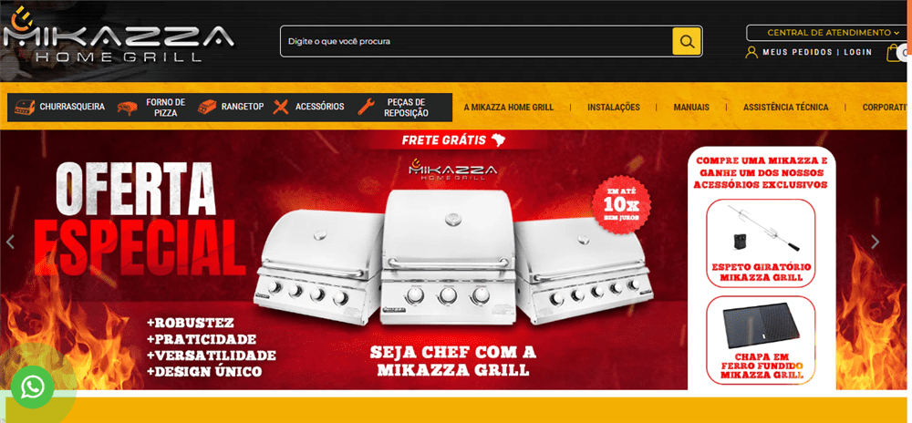 A loja Mikazza Grill é confável? ✔️ Tudo sobre a Loja Mikazza Grill!