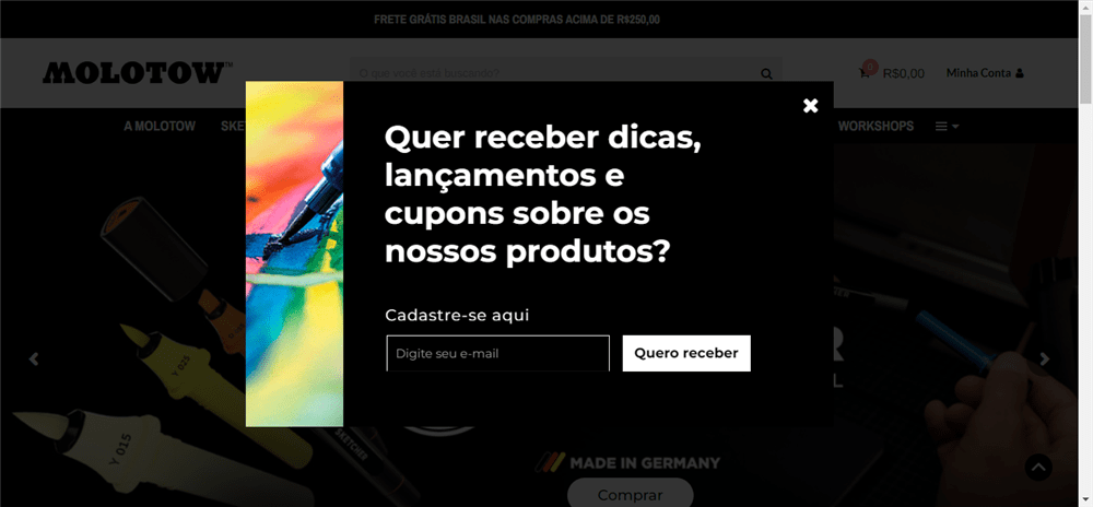 A loja Molotow Brasil é confável? ✔️ Tudo sobre a Loja Molotow Brasil!