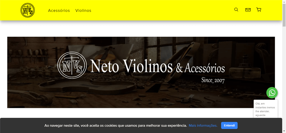 A loja Neto Violinos & Acessórios é confável? ✔️ Tudo sobre a Loja Neto Violinos & Acessórios!