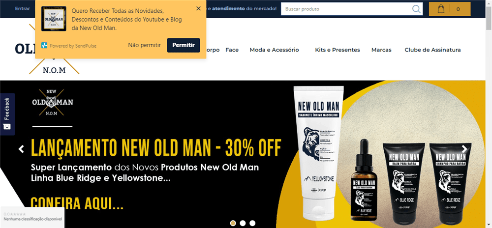 A loja New Old Man é confável? ✔️ Tudo sobre a Loja New Old Man!