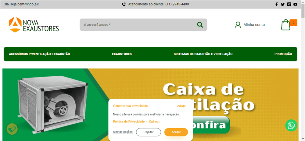 A loja Nova Exaustores é confável? ✔️ Tudo sobre a Loja Nova Exaustores!