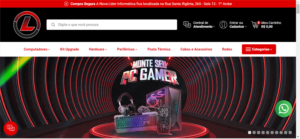 A loja Nova Líder Informática- a Nº1 em Pc Gamer na Santa Efigenia é confável? ✔️ Tudo sobre a Loja Nova Líder Informática- a Nº1 em Pc Gamer na Santa Efigenia!