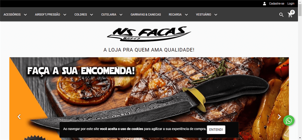 A loja NS Facas Artesanais é confável? ✔️ Tudo sobre a Loja NS Facas Artesanais!