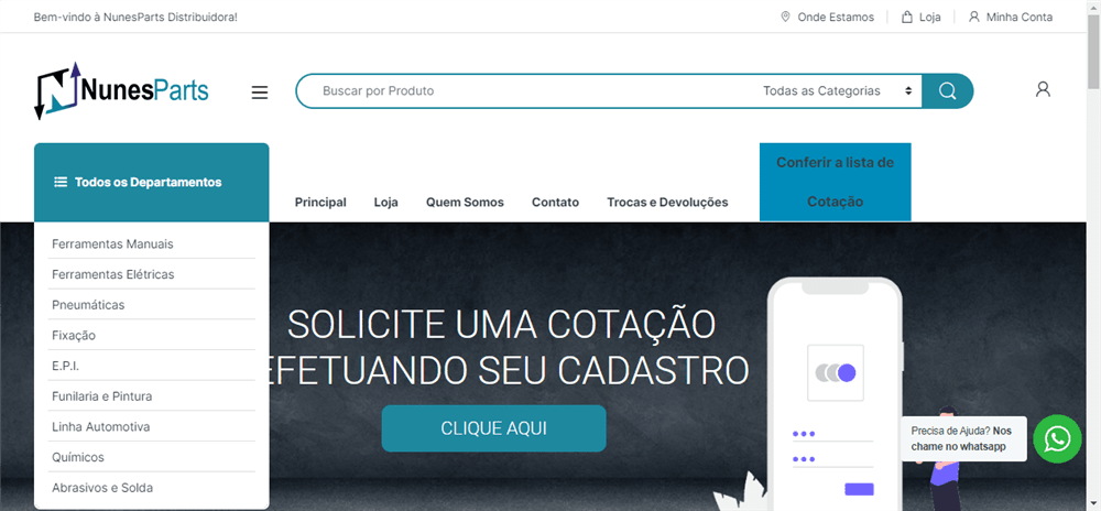 A loja NunesParts – Distribuidora é confável? ✔️ Tudo sobre a Loja NunesParts – Distribuidora!