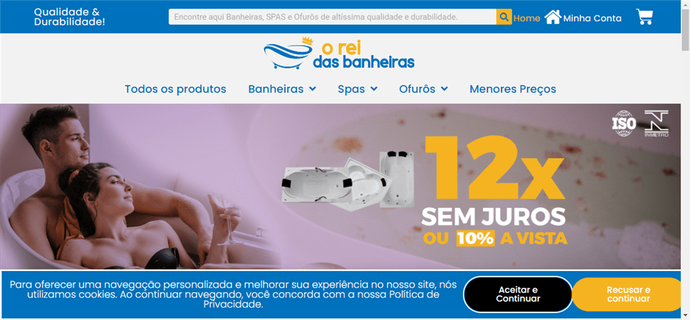 A loja O Rei das Banheiras é confável? ✔️ Tudo sobre a Loja O Rei das Banheiras!