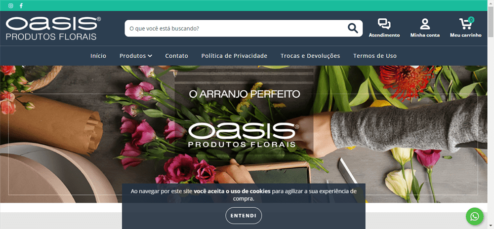 A loja Oasis Produtos Florais é confável? ✔️ Tudo sobre a Loja Oasis Produtos Florais!