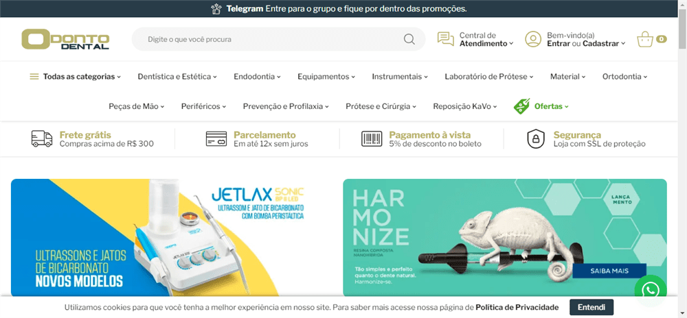 A loja Odonto Dental Produtos Odontológicos. é confável? ✔️ Tudo sobre a Loja Odonto Dental Produtos Odontológicos.!