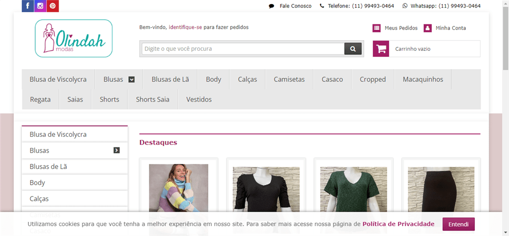 A loja Olindah Modas é confável? ✔️ Tudo sobre a Loja Olindah Modas!