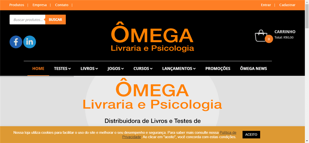 A loja Omega Livraria e Psicologia &#8211 é confável? ✔️ Tudo sobre a Loja Omega Livraria e Psicologia &#8211!