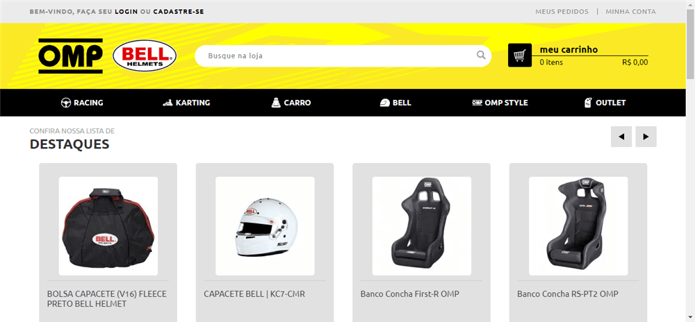 A loja OMP Racing & Bell Helmets Brasil é confável? ✔️ Tudo sobre a Loja OMP Racing & Bell Helmets Brasil!