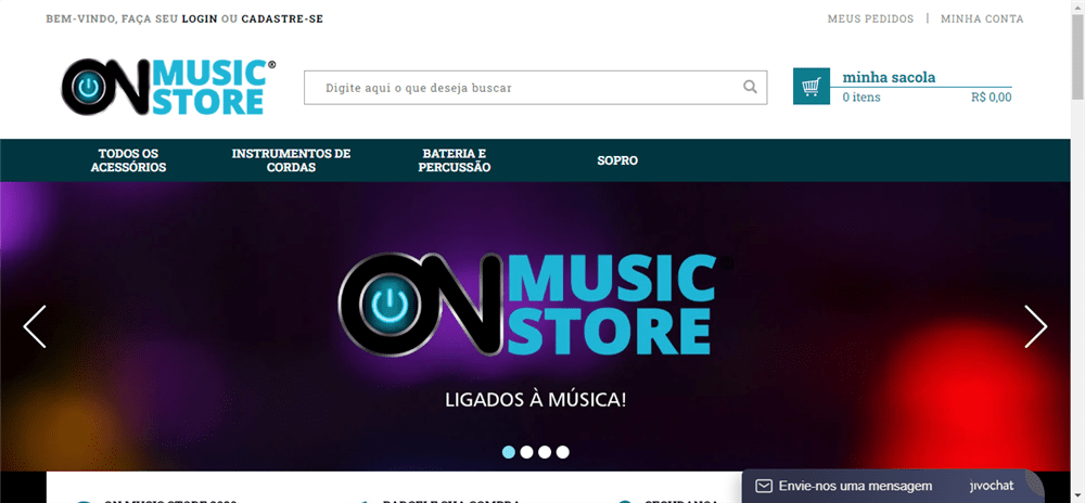 A loja On Music Store Instrumentos Musicais é confável? ✔️ Tudo sobre a Loja On Music Store Instrumentos Musicais!