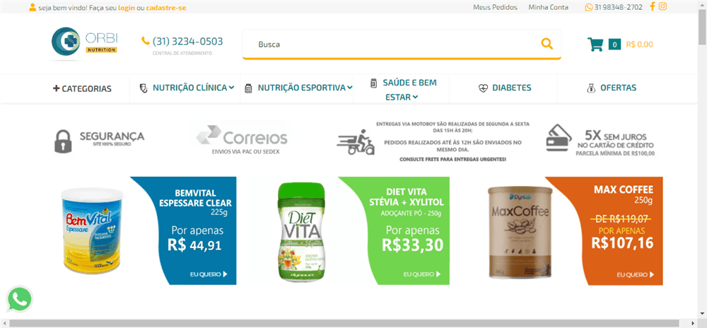 A loja ORBI Nutrition é confável? ✔️ Tudo sobre a Loja ORBI Nutrition!