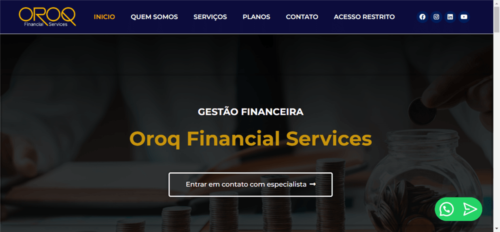 A loja OROQ FINANCIAL SERVICES – Gestão Empresarial é confável? ✔️ Tudo sobre a Loja OROQ FINANCIAL SERVICES – Gestão Empresarial!