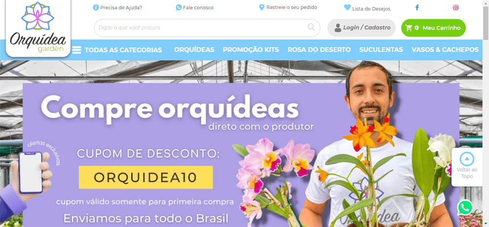 A loja Orquidea Garden é confável? ✔️ Tudo sobre a Loja Orquidea Garden!