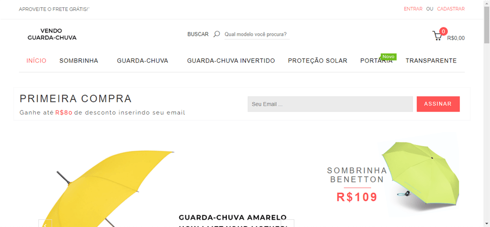 A loja Os Melhores Guarda-chuvas e Sombrinhas! é confável? ✔️ Tudo sobre a Loja Os Melhores Guarda-chuvas e Sombrinhas!!