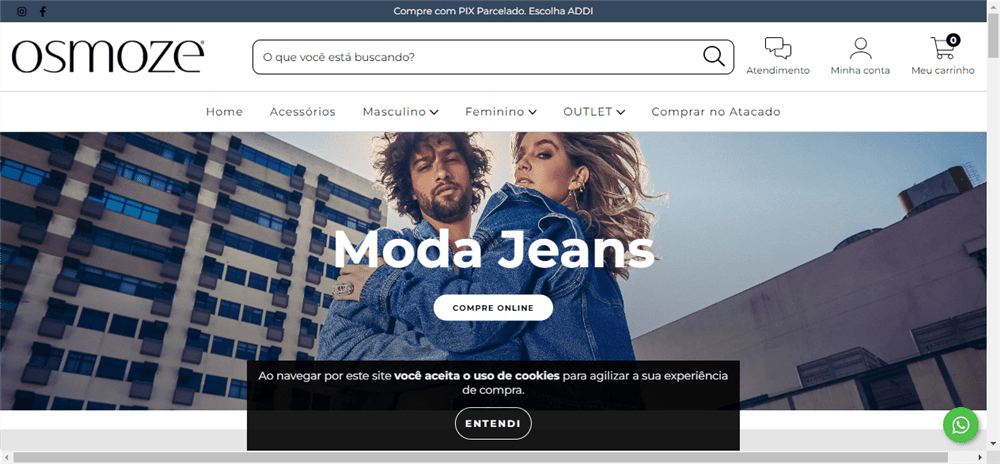 A loja Osmoze Jeans Store é confável? ✔️ Tudo sobre a Loja Osmoze Jeans Store!