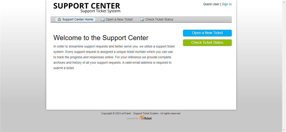 A loja OsTicket :: Support Ticket System é confável? ✔️ Tudo sobre a Loja OsTicket :: Support Ticket System!
