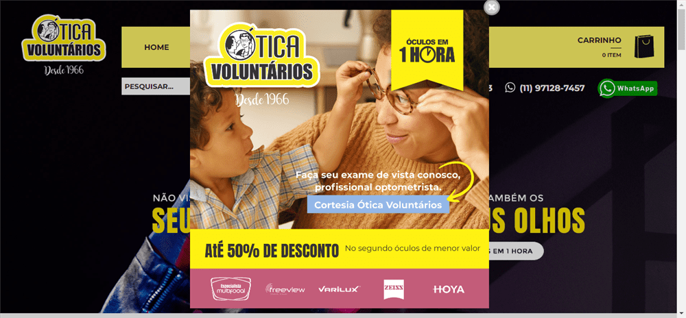 A loja Ótica Voluntários On-line é confável? ✔️ Tudo sobre a Loja Ótica Voluntários On-line!