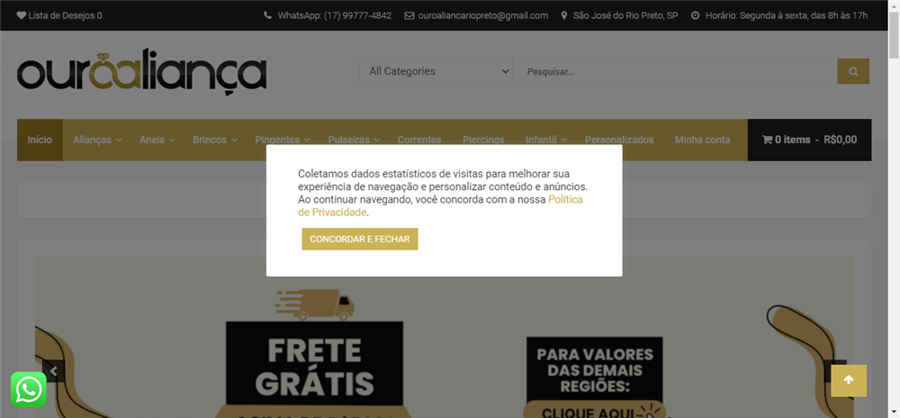 A loja Ouro Aliança Joias é confável? ✔️ Tudo sobre a Loja Ouro Aliança Joias!