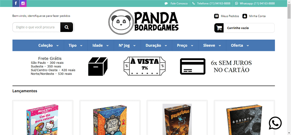 A loja PandaBoardGames é confável? ✔️ Tudo sobre a Loja PandaBoardGames!