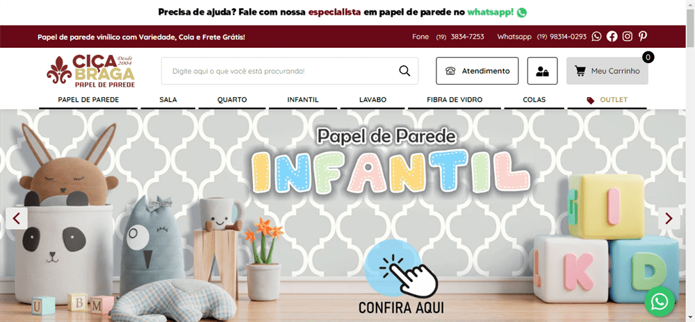 A loja Papel de Parede Ciça braga é confável? ✔️ Tudo sobre a Loja Papel de Parede Ciça braga!