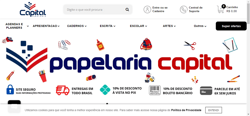 A loja Papelaria Capital é confável? ✔️ Tudo sobre a Loja Papelaria Capital!