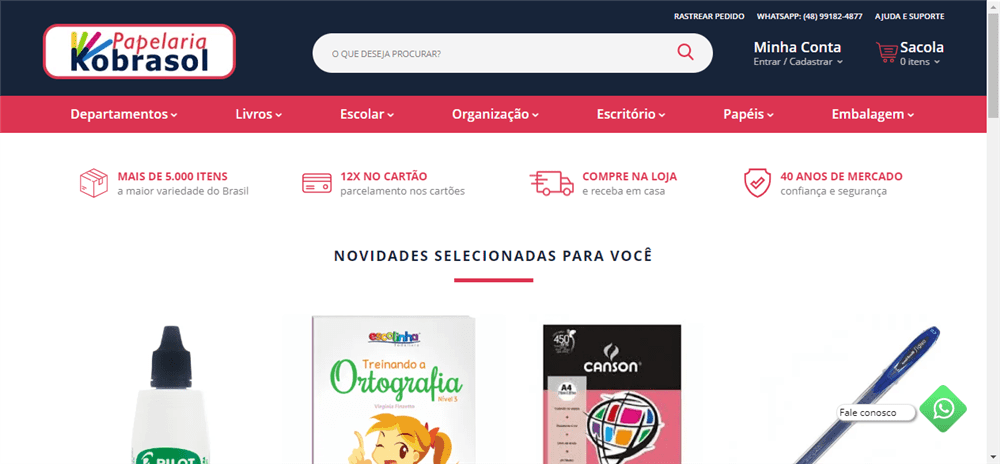 A loja Papelaria Kobrasol Online Delivery é confável? ✔️ Tudo sobre a Loja Papelaria Kobrasol Online Delivery!