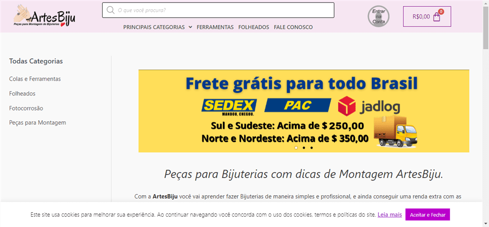 A loja Peças para Bijuterias é confável? ✔️ Tudo sobre a Loja Peças para Bijuterias!